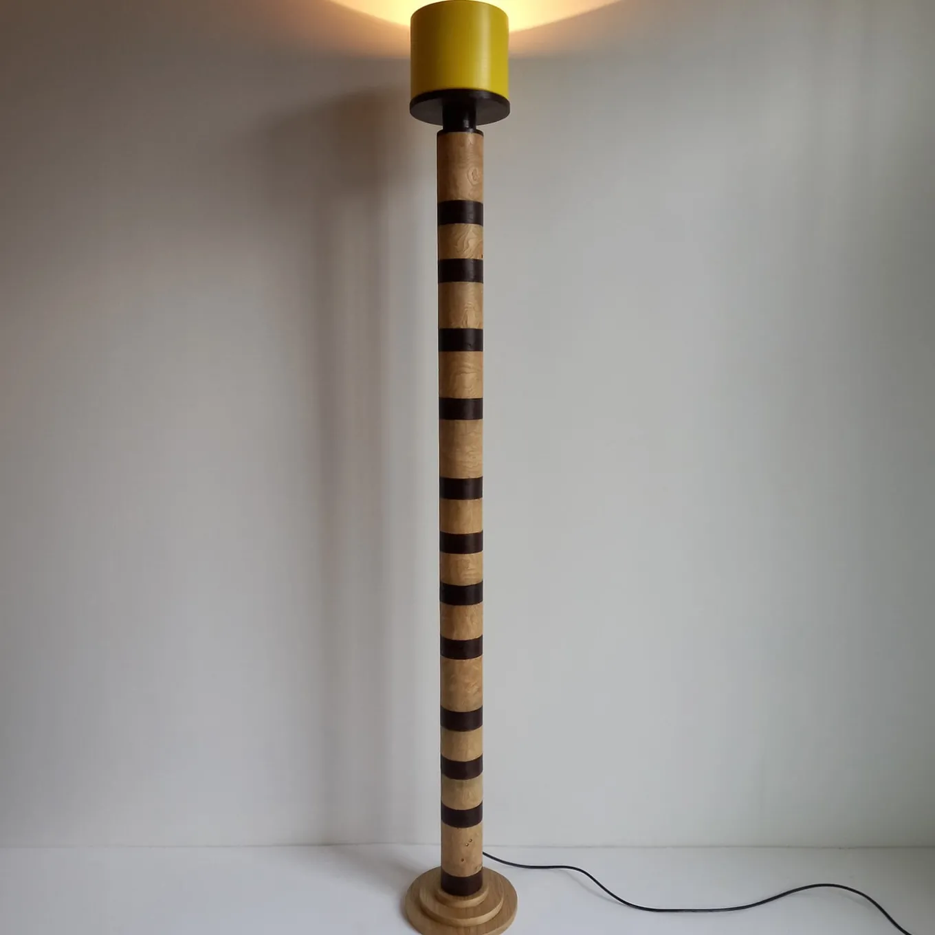 Dorica Yellow Floor Lamp by Pietro Meccani