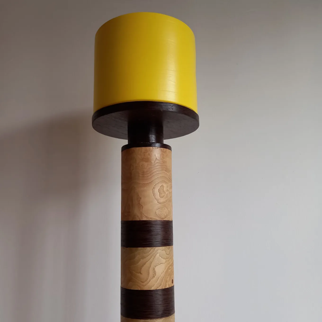 Dorica Yellow Floor Lamp by Pietro Meccani