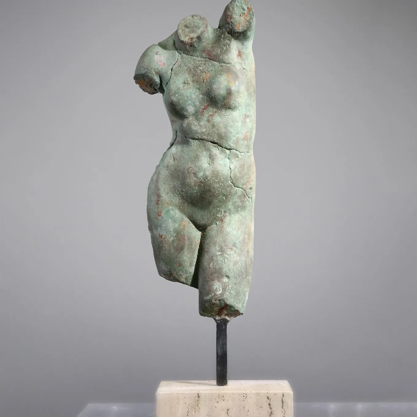 Dorso Donna Frammento piccolo Bronze Sculpture