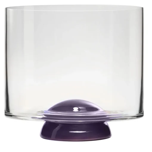 Dot Blueberry & Transparent Whisky Glass by Giovanni Patalano