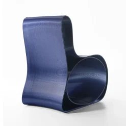 Double Blue Armchair