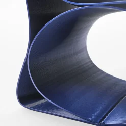 Double Blue Armchair