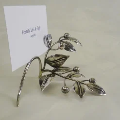 Double Mistletoe Seat Marker