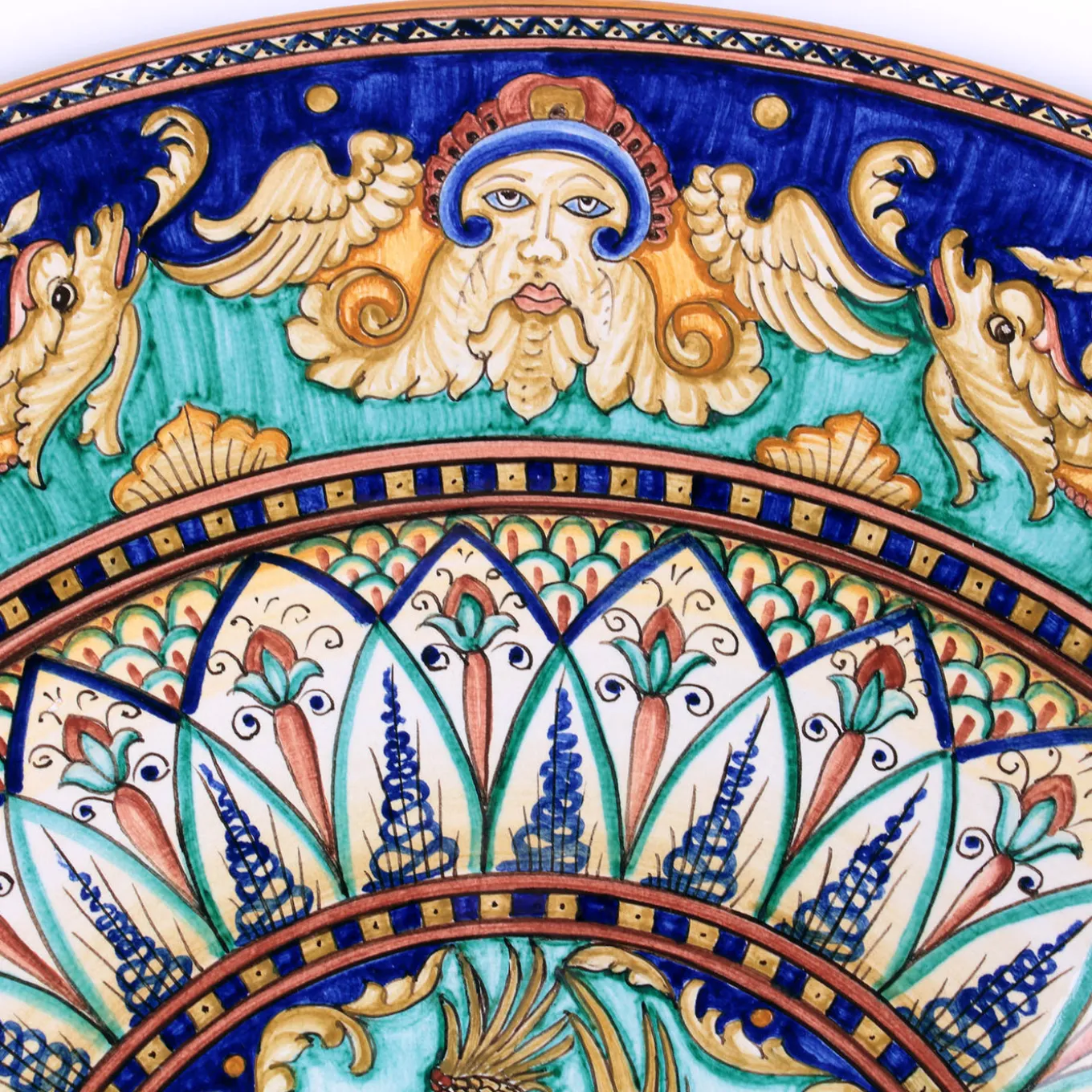 Dragons Round Decorative Plate