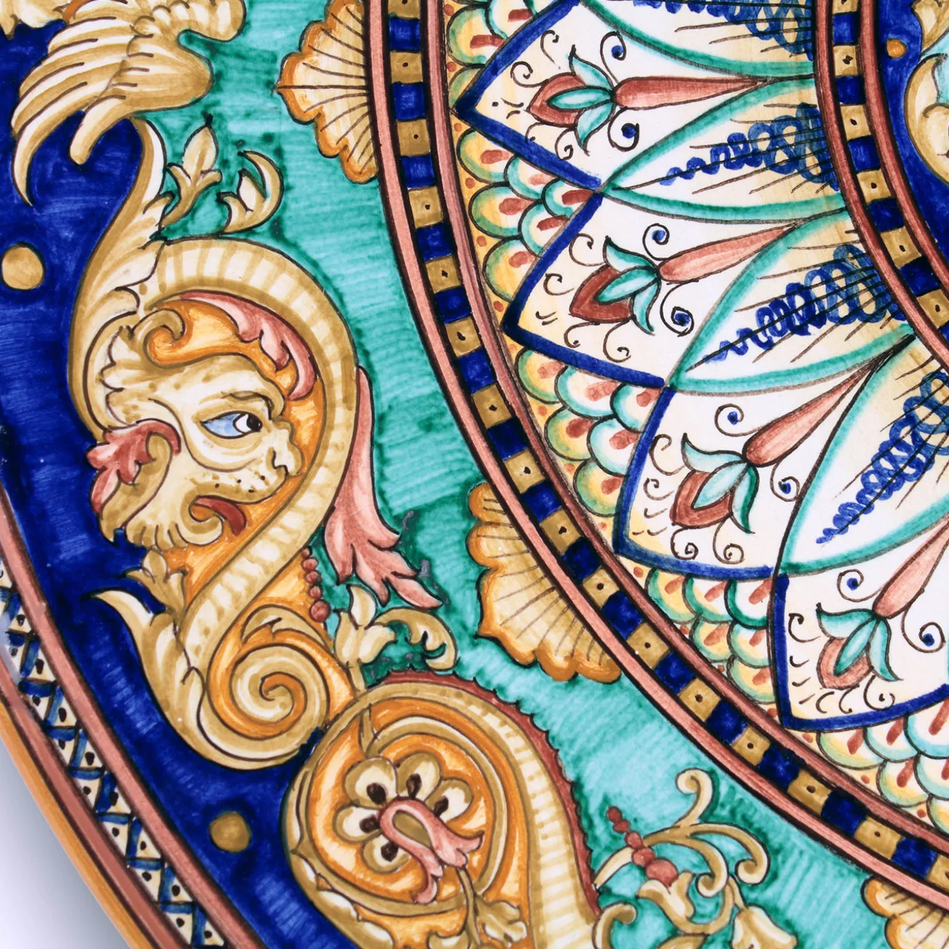 Dragons Round Decorative Plate