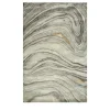 Dreamy Grooves Classic Gray & Ashwood Hand Tufted Rug