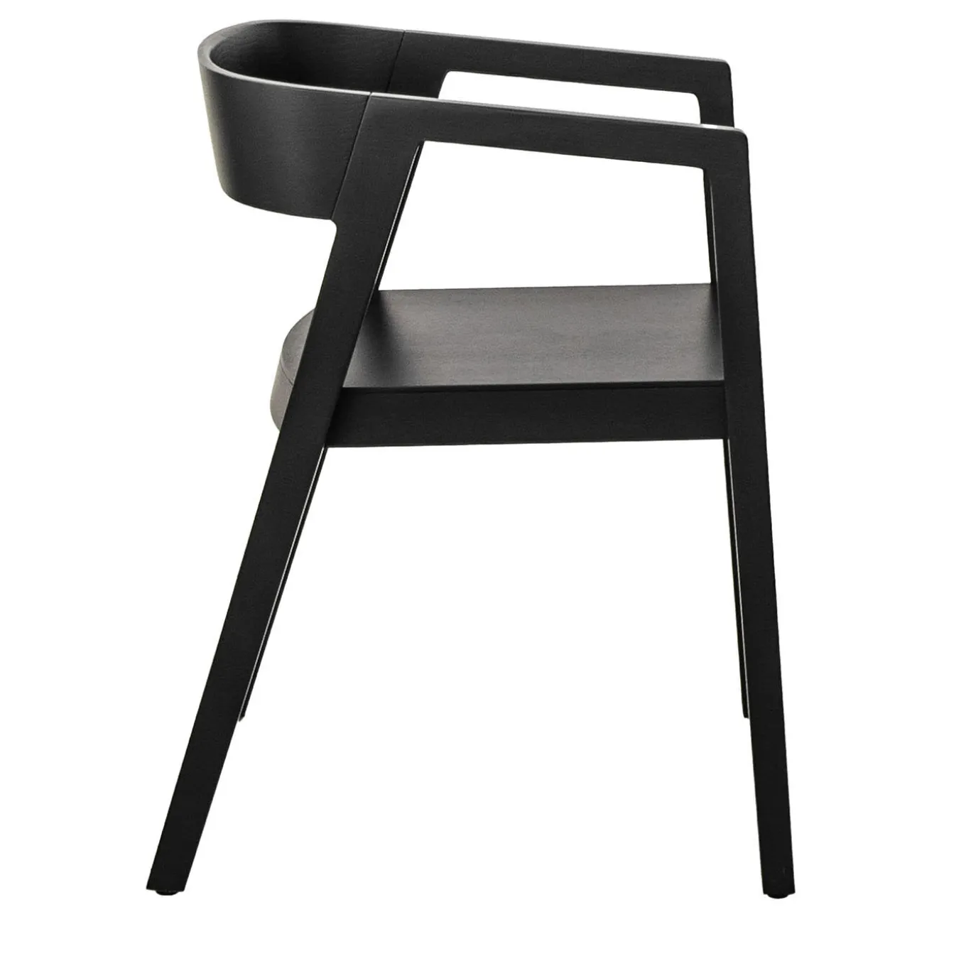 Drive Chair in Black Ash Wood by Lorenz+Kaz