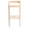 Drive High Stool in Natural Frassin by Lorenz+Kaz