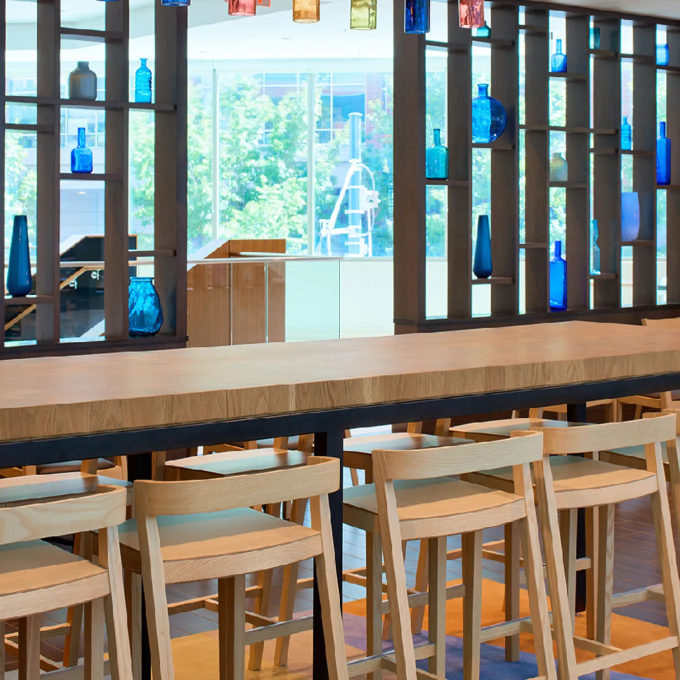 Drive High Stool in Natural Frassin by Lorenz+Kaz