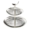 Drop 2-tier Serving Tray