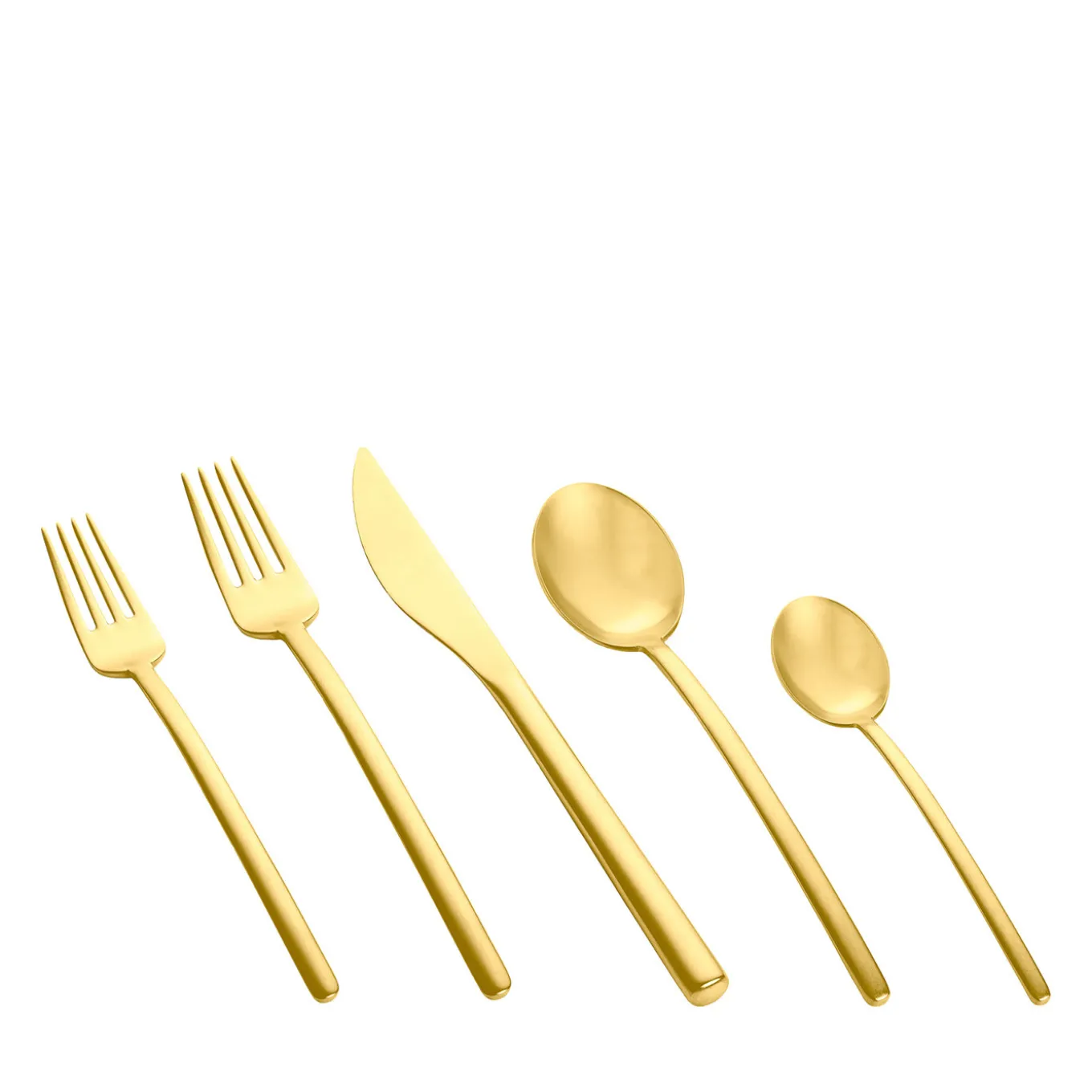 Due Ice Oro 5-Piece Flatware Set