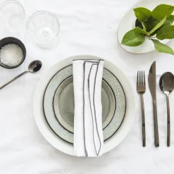 Due Oro Nero 5-Piece Flatware Set