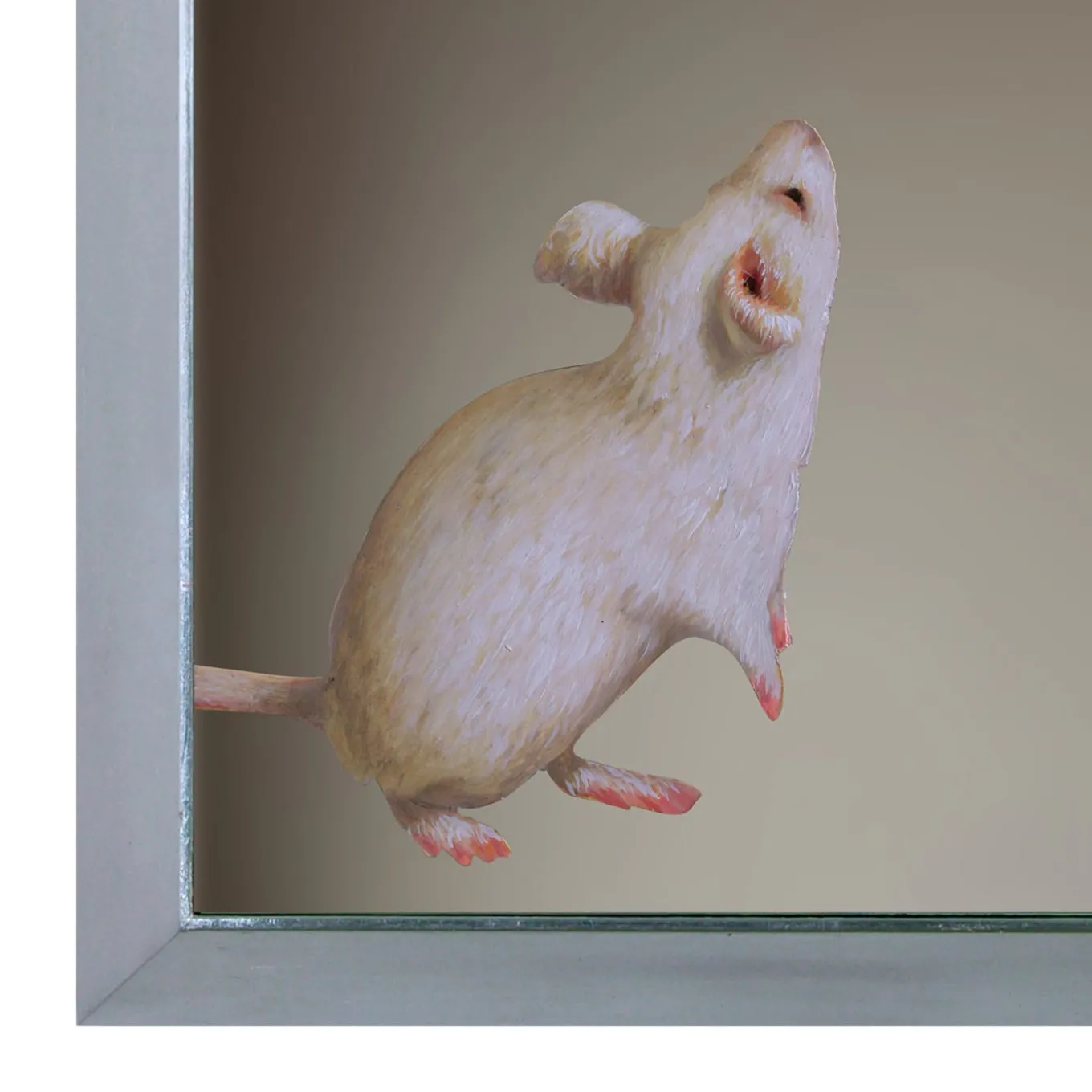 Duello Silenzioso Oil Painting on Wall Mirror #2 By Giuseppe Caiafa