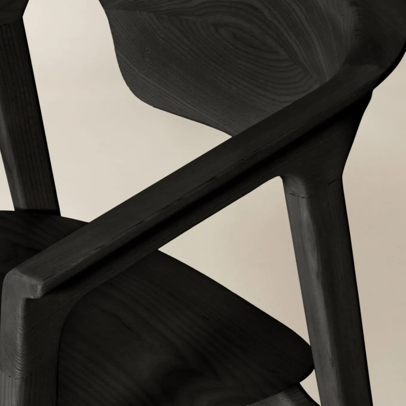Duna Black Ash Chair