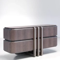 Durmast and Sucupira Nightstand