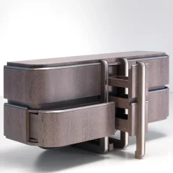 Durmast and Sucupira Nightstand