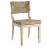 Durmast Wood Straw Chair by Michele Bonan