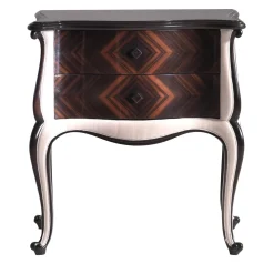 Ebony and Cherry Nightstand