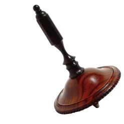 Ebony and Cocobolo Spinning Top