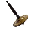 Ebony and Lignum Vitae Spinning Top