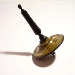 Ebony and Lignum Vitae Spinning Top