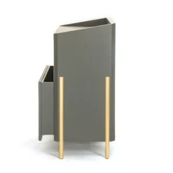 Ebony and Marble Bar Cabinet