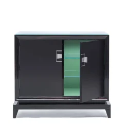 Ebony Bar Cabinet