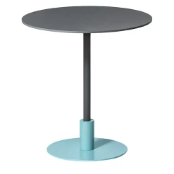 Echo Round Turquoise & Gray-Green Table by Gabbertas Studio