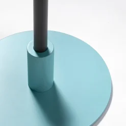 Echo Round Turquoise & Gray-Green Table by Gabbertas Studio