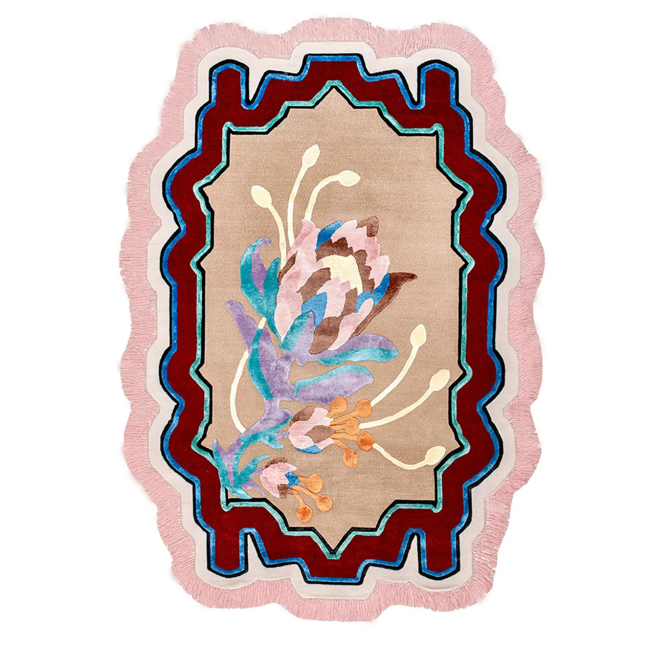 Eclectic Florem Vol. II Rug By Paula Cademartori