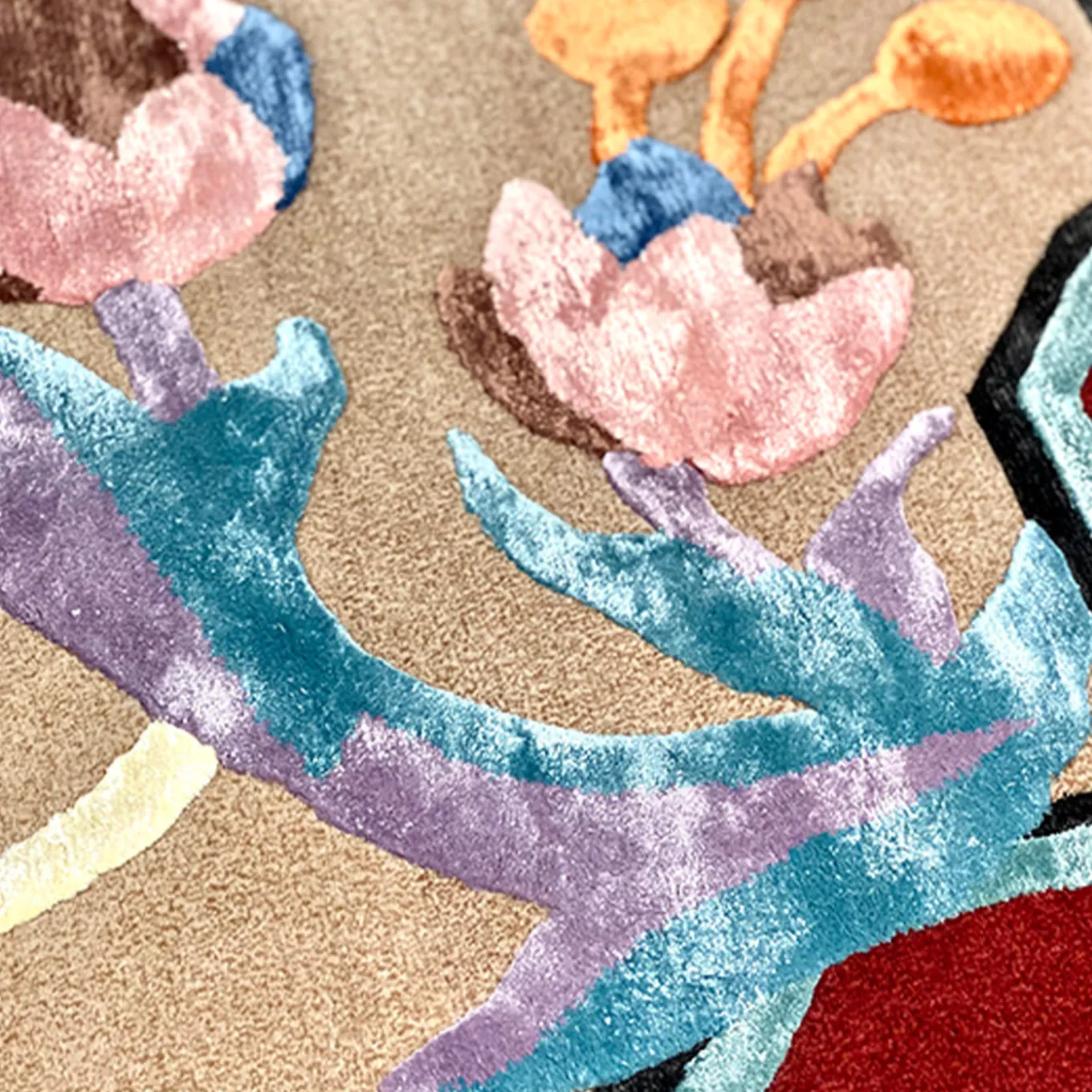 Eclectic Florem Vol. II Rug By Paula Cademartori