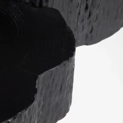 Eclipse Set of 2 Carved Black Coffee Tables