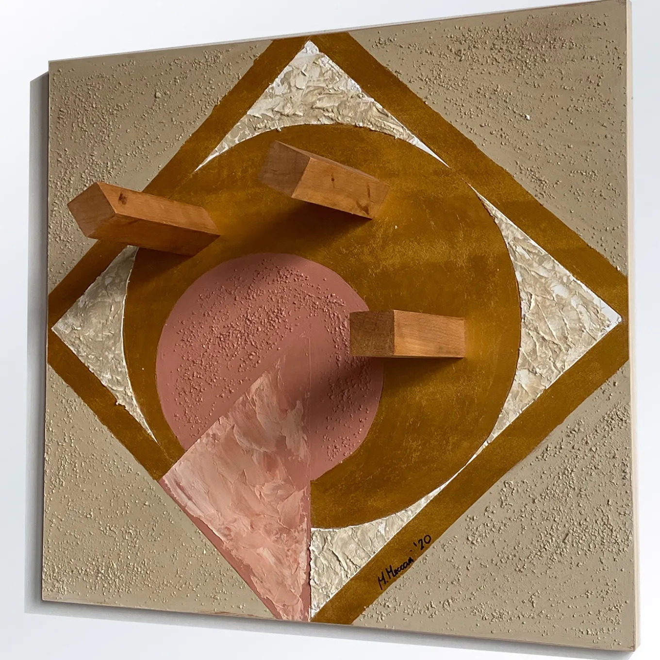 Eclissi Decorative Panel and Wall Hanger by Mascia Meccani
