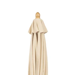 Ecru Round Outdoor Umbrella