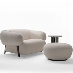 ED/50 003 Carol White Pouf