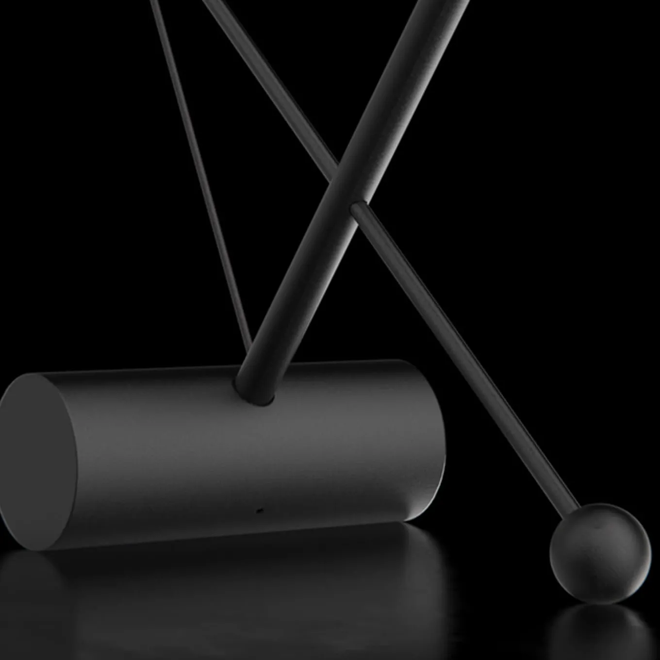 ED049 Black Desk Lamp