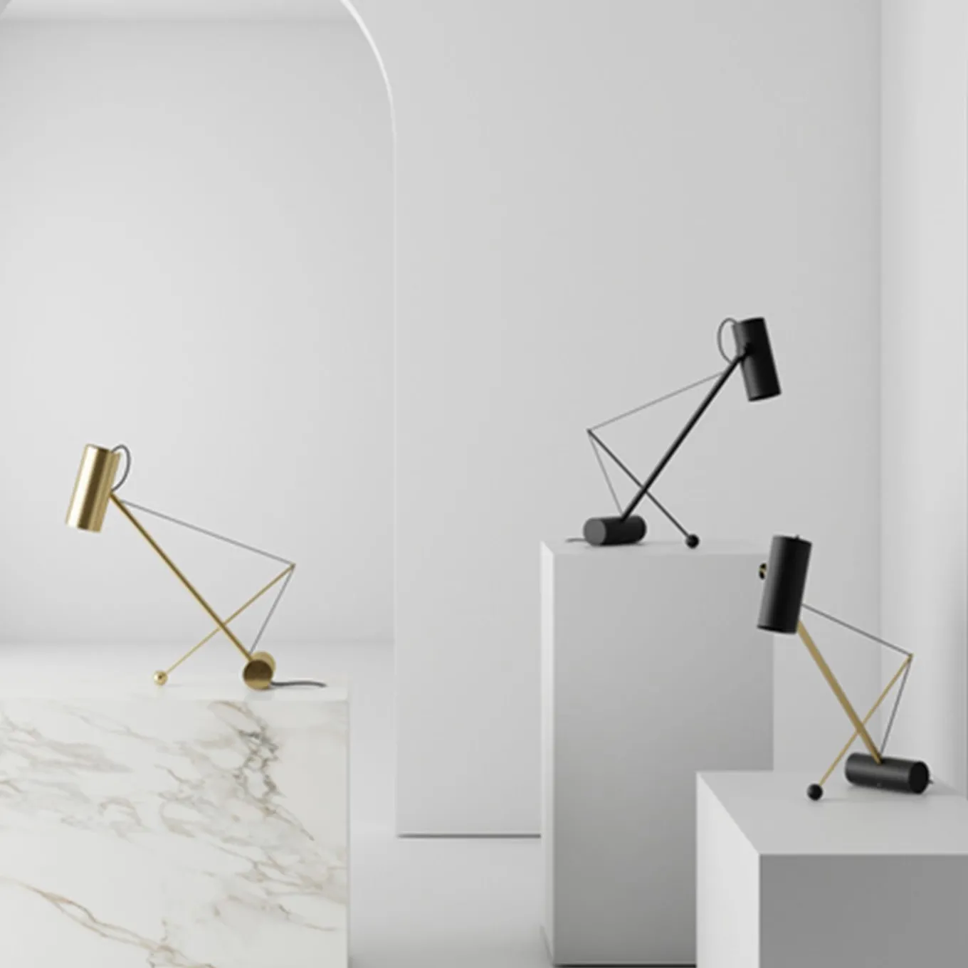 ED049 Black Desk Lamp