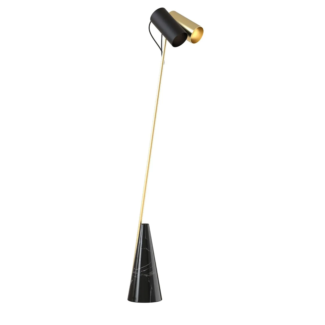 Ed027 Brass Floor Lamp
