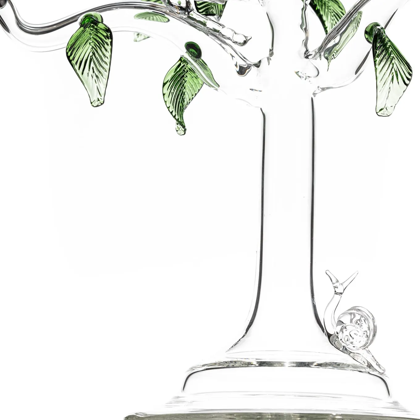 Eden Medium Glass Candleholder