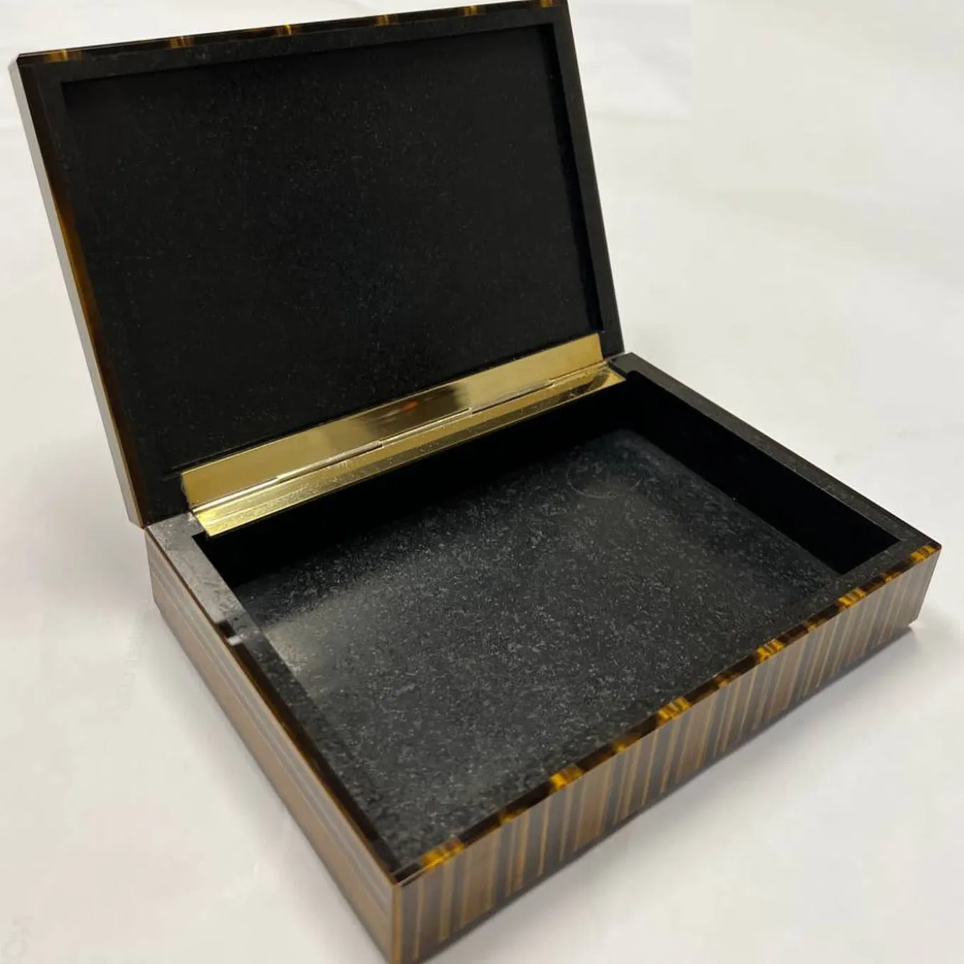 Edfu Tiger-eye Jewelry Box