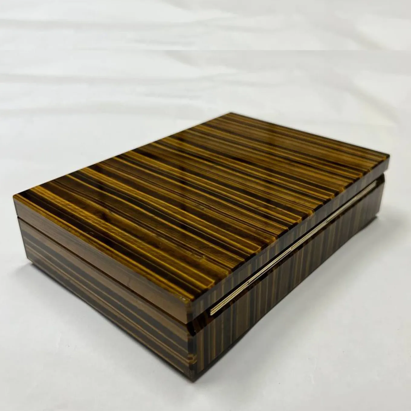 Edfu Tiger-eye Jewelry Box