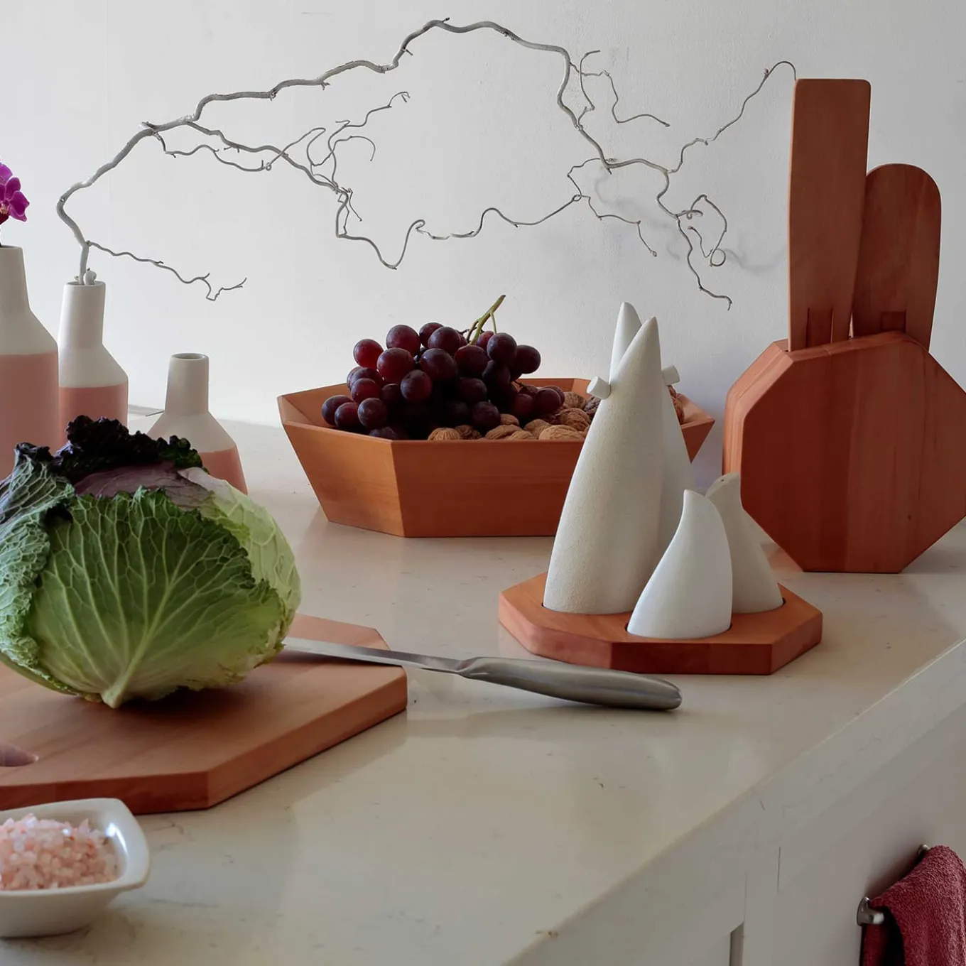 Edge Pear Cutting Board