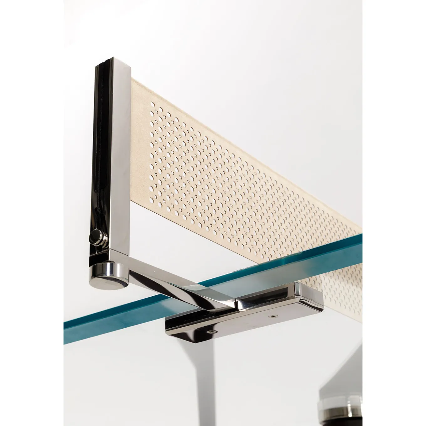 Effetto 71 Wenge wood And Glass Top Table Tennis And Dining Table