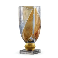 Egeria Small Gold Crystal Decorative Vase