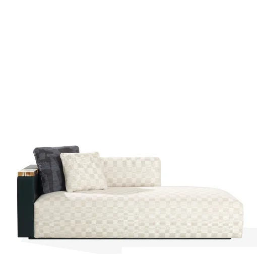 Egon Discipline and aida leather Chaise Longue