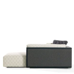 Egon Discipline and aida leather Chaise Longue