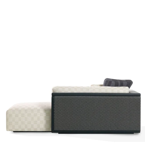 Egon Discipline and aida leather Chaise Longue