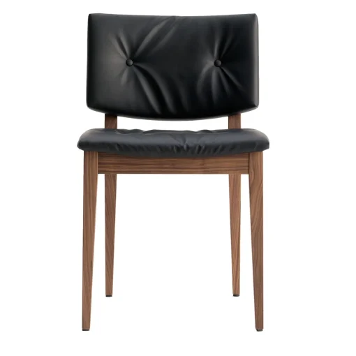 Eileen Small Brown & Black Chair by Werther Toffoloni