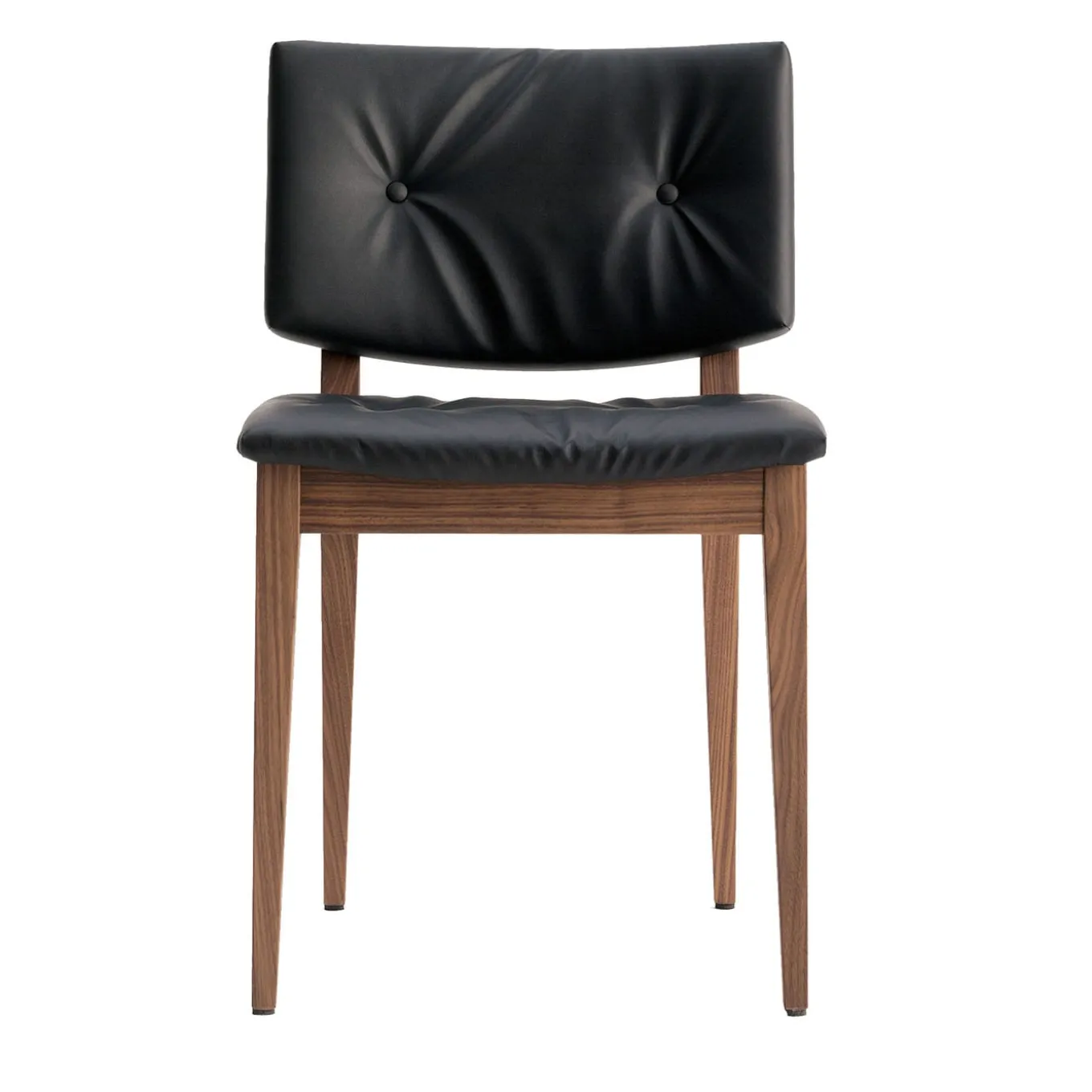 Eileen Small Brown & Black Chair by Werther Toffoloni