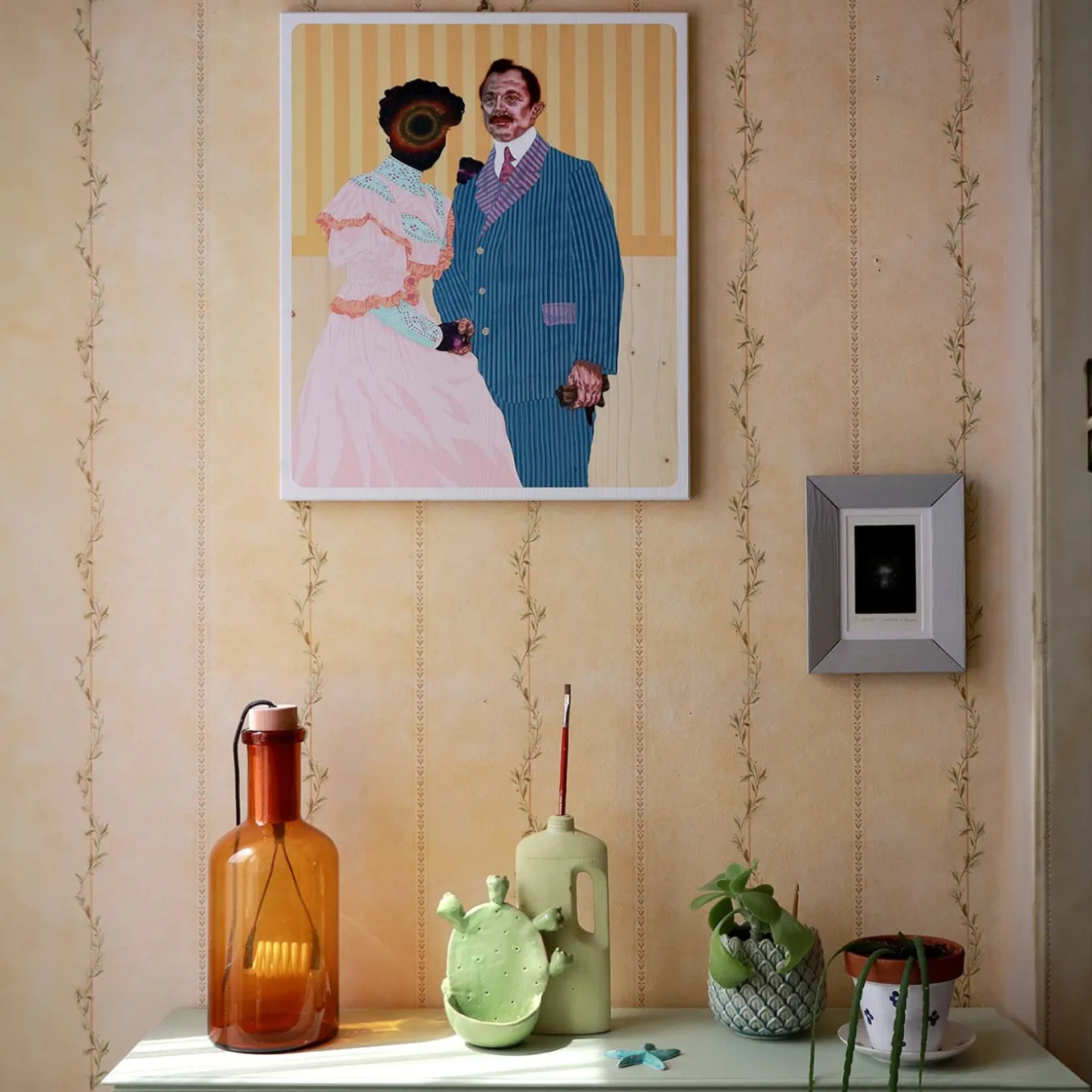 Ein Handschuh Painting